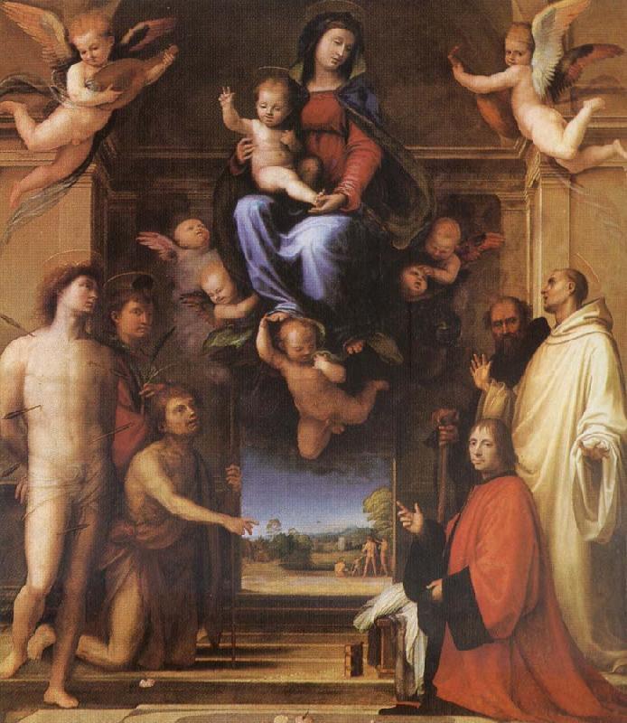 Fra Bartolommeo altar piece of Carondelet